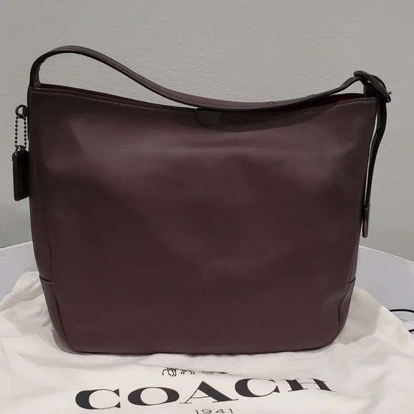 Coach 1941 Bedford Large Hobo Oxblood Bag - Picture 2 of 16